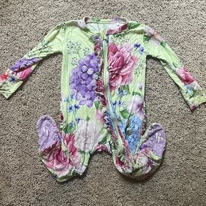 Posh Peanut Georgina Ruffled Footie